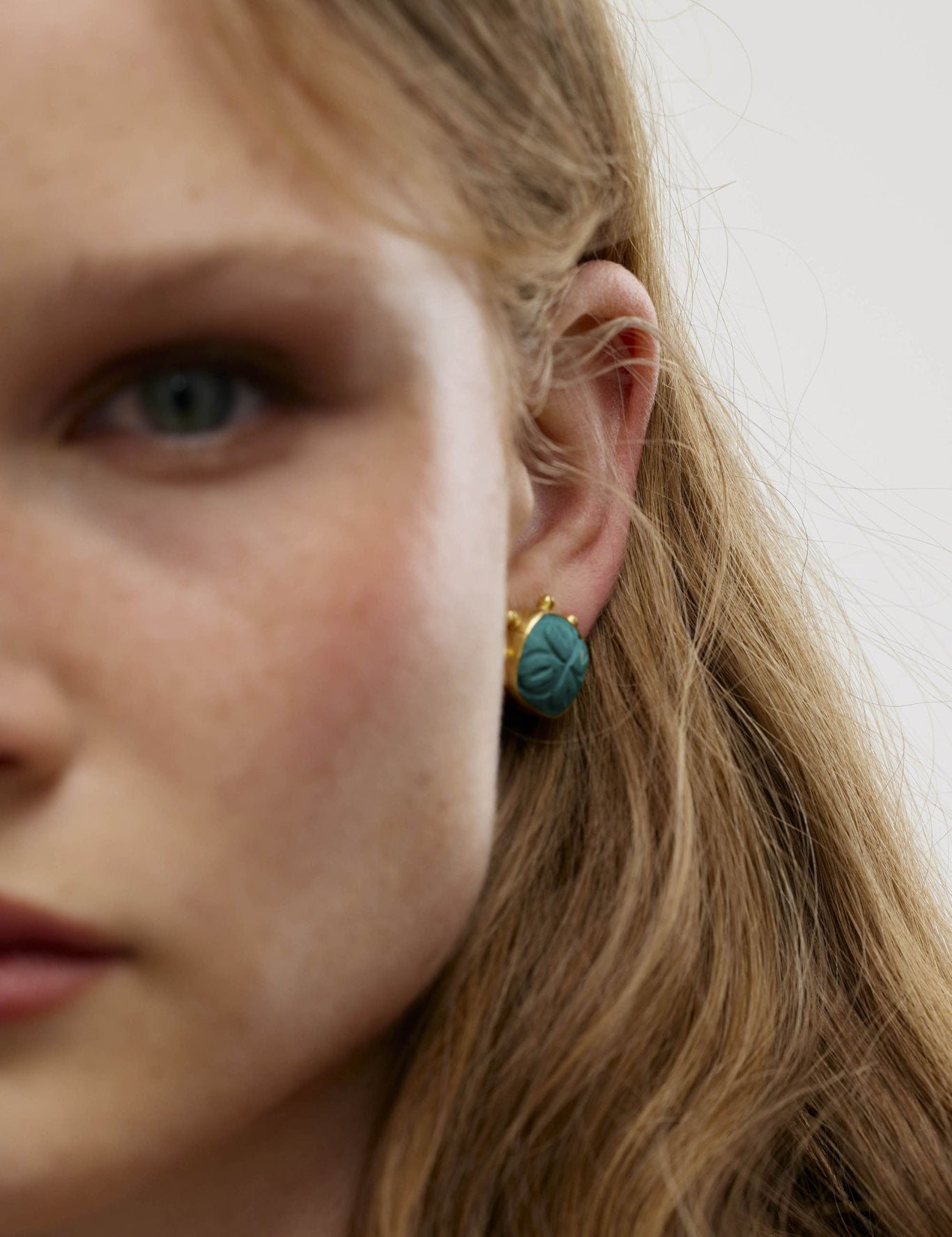 Paradiso India Stud - Turquoise - Lanamara