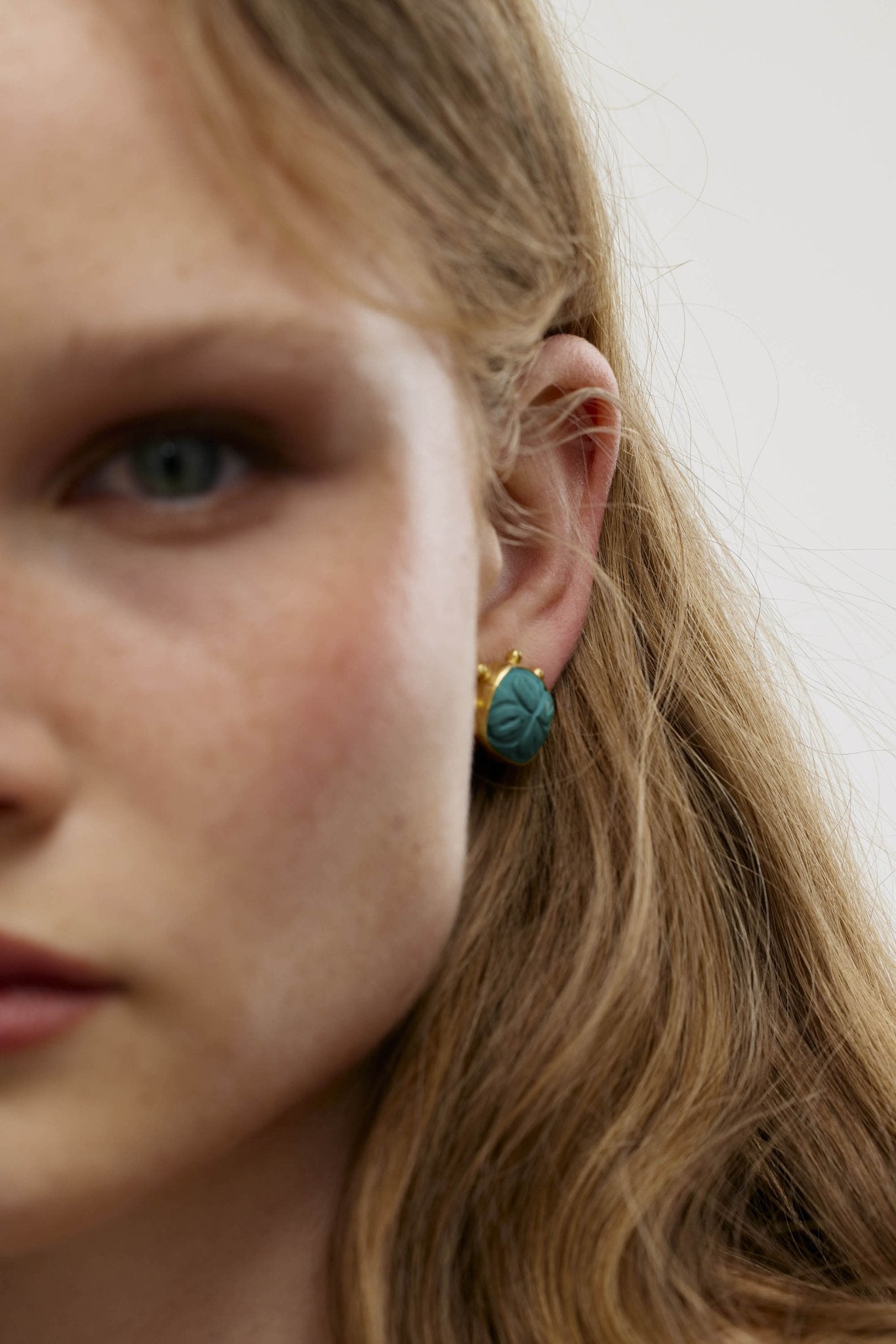 Paradiso India Stud - Turquoise - Lanamara