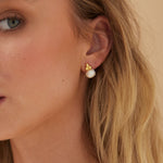 Pearl Stud Earrings - Lanamara