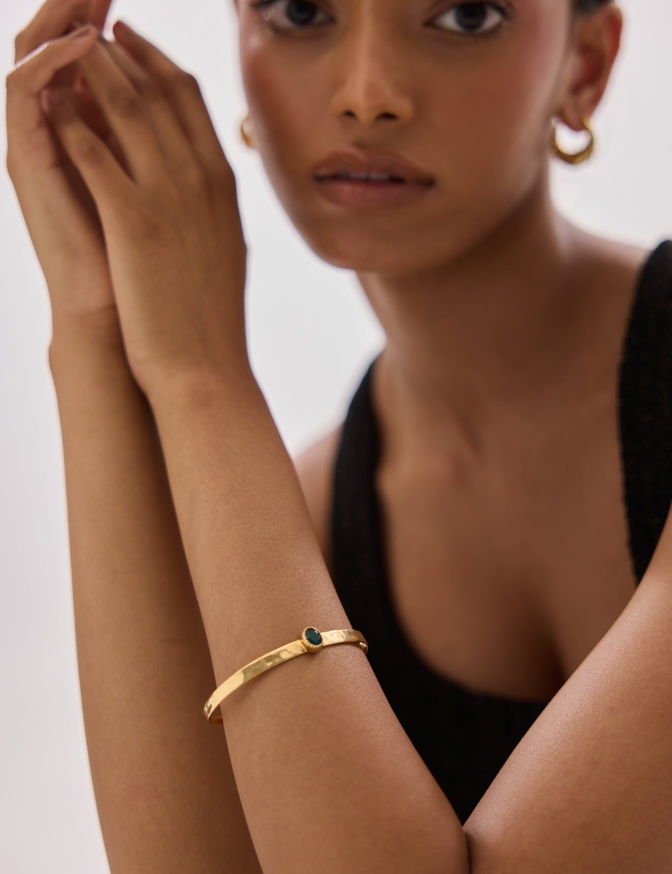 Reverie Emerald Cuff - Lanamara