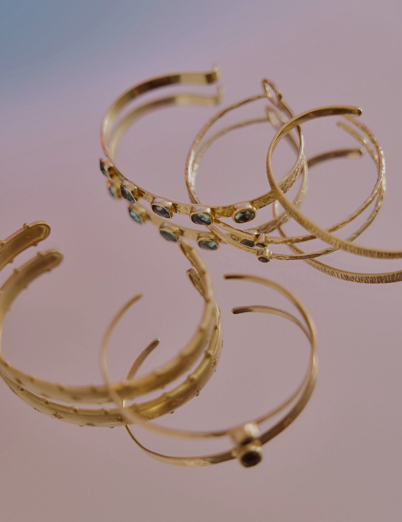 Reverie Emerald Cuff - Lanamara