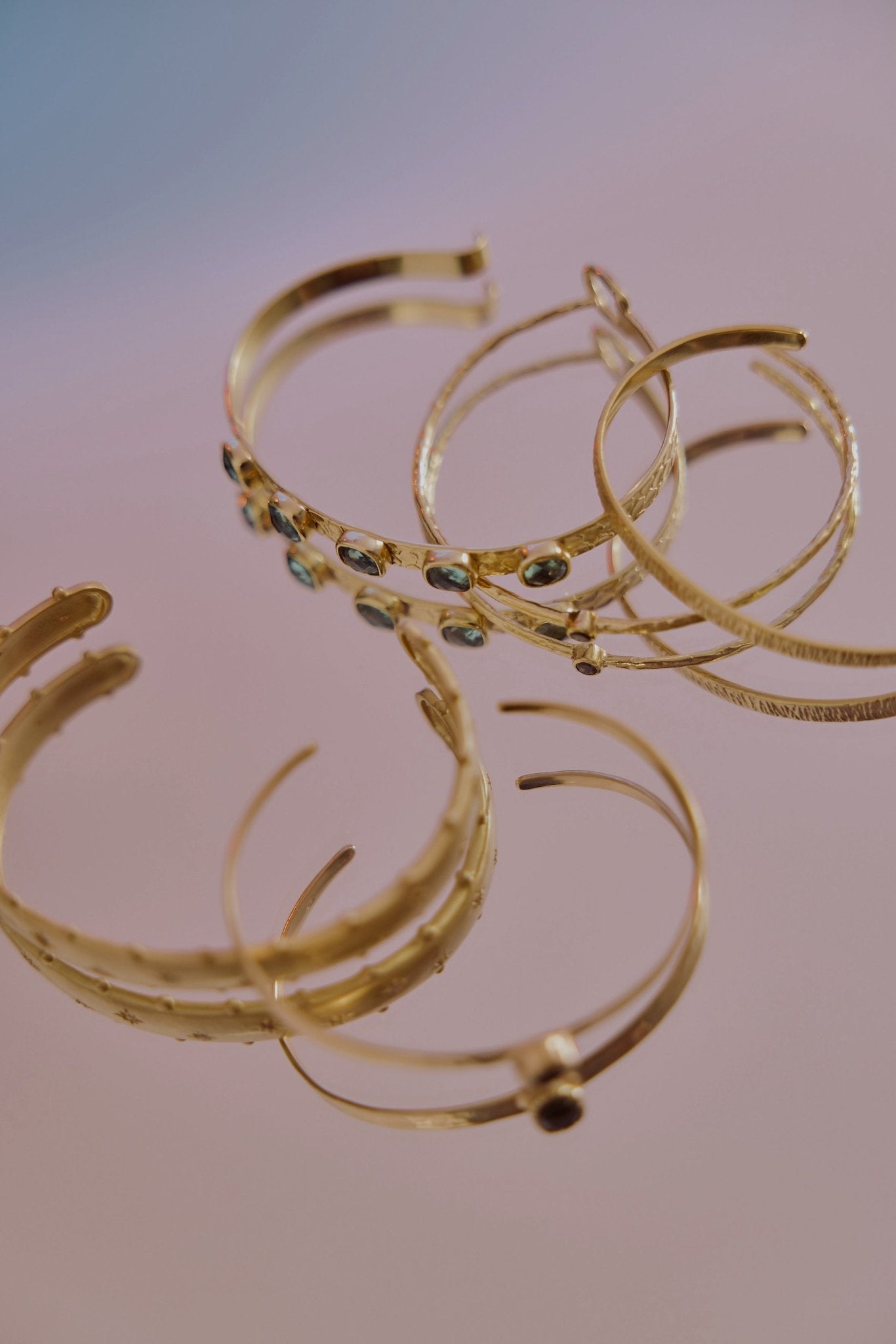 Reverie Emerald Cuff - Lanamara