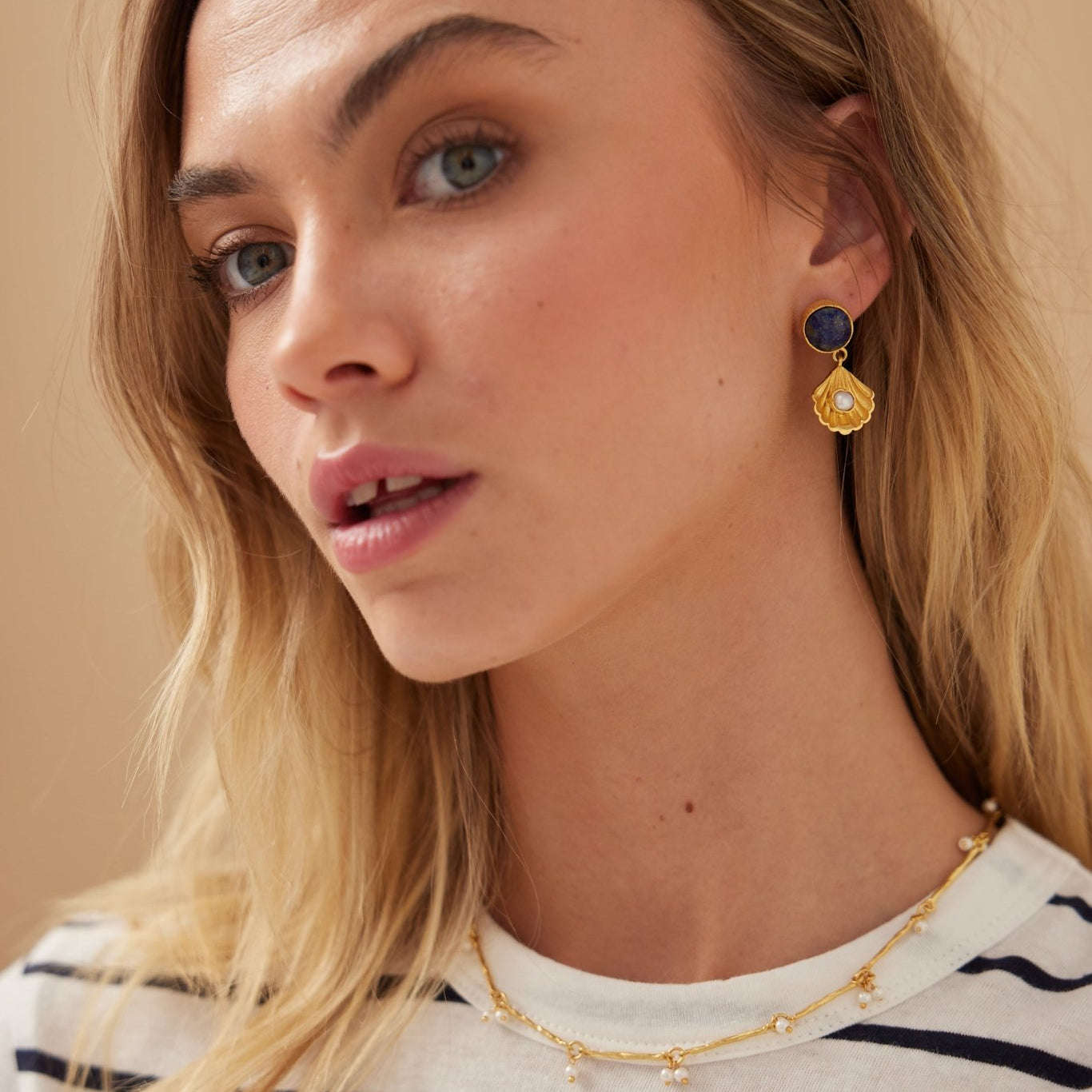 Shell Drop Earrings - Lanamara