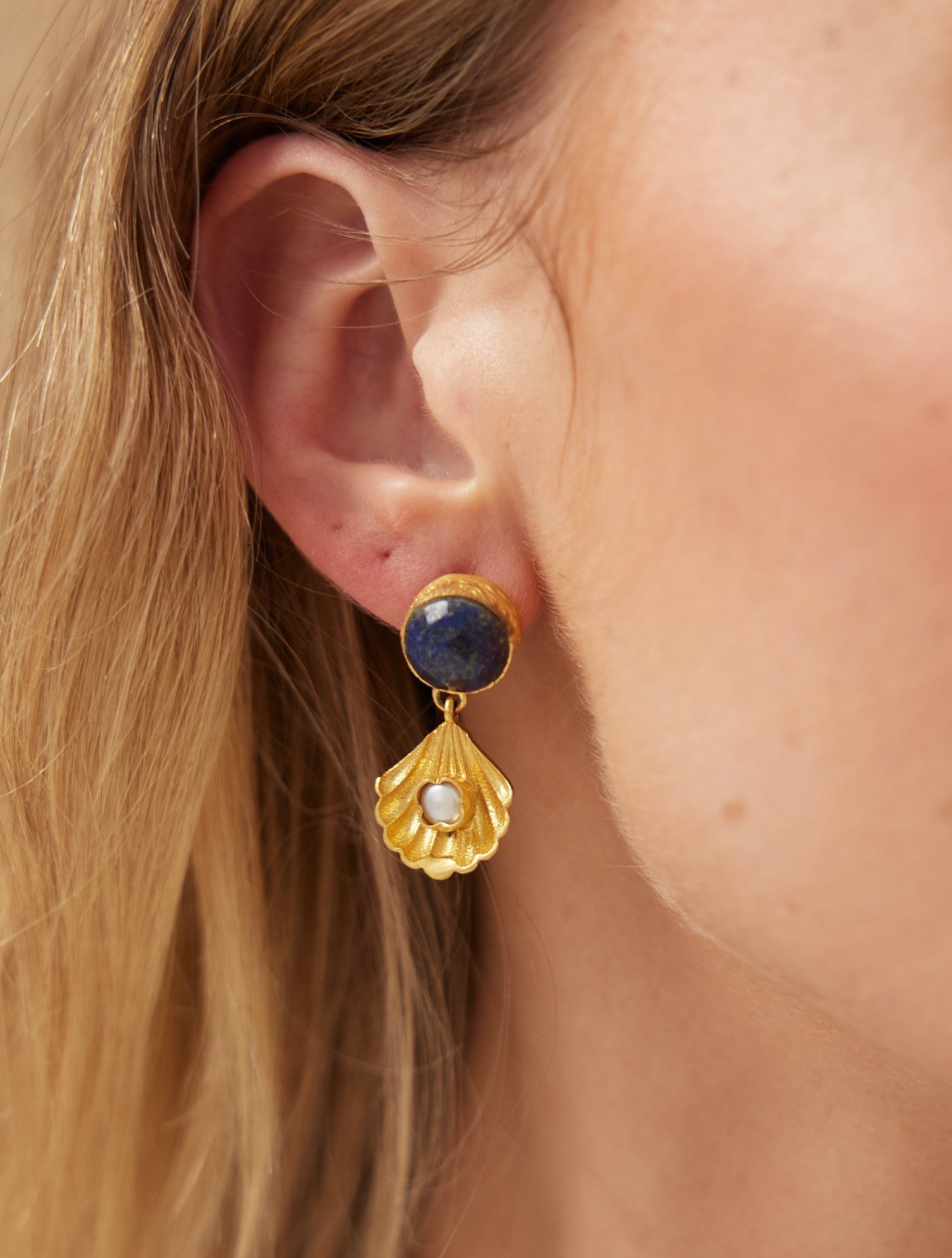 Shell Drop Earrings - Lanamara