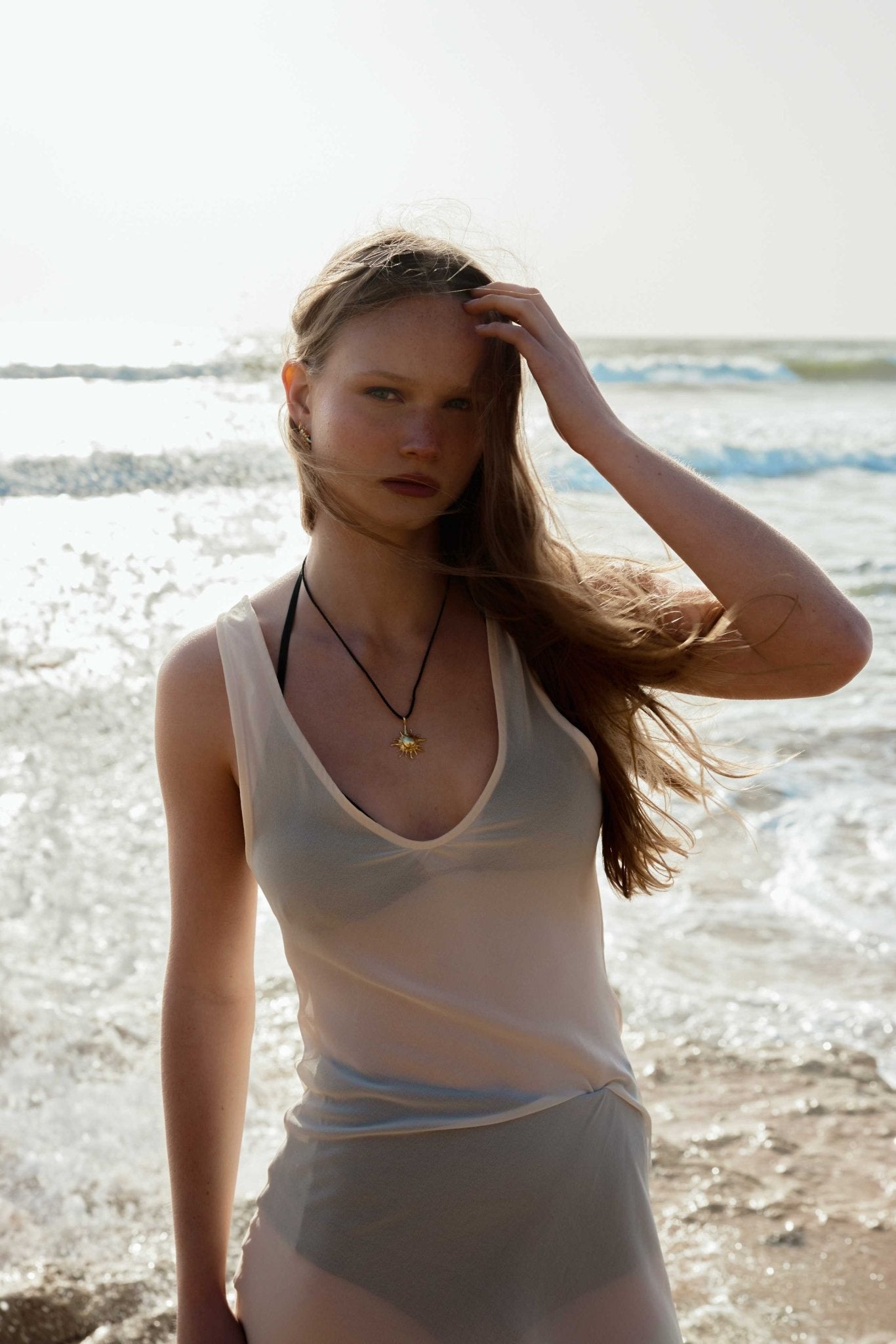 Sunburst Pendant Necklace - Lanamara