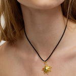 Sunburst Pendant Necklace - Lanamara
